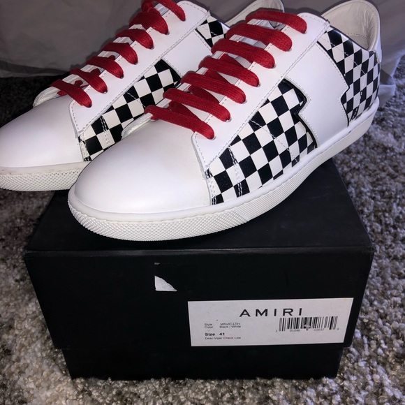 BRAND NEW Amiri Low top sneaker size 41 - Picture 4 of 8